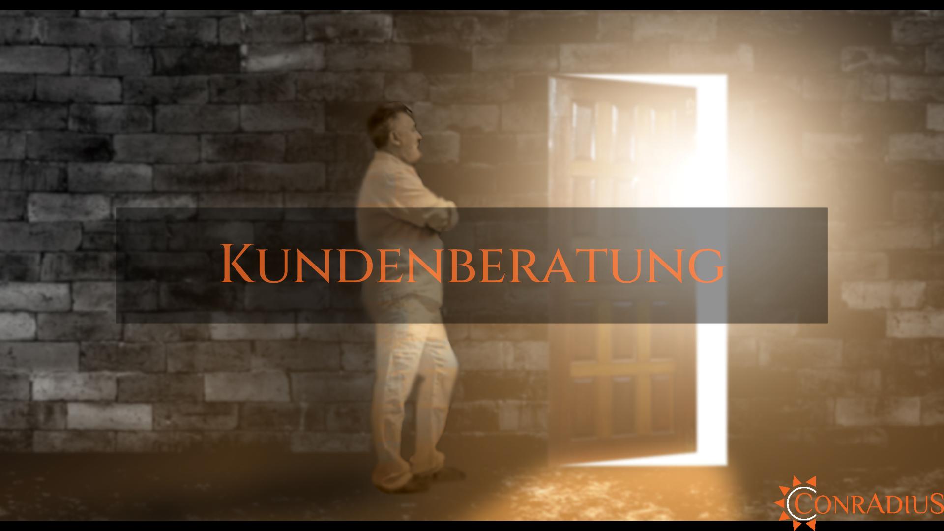 Kundenberatung mit den Karten